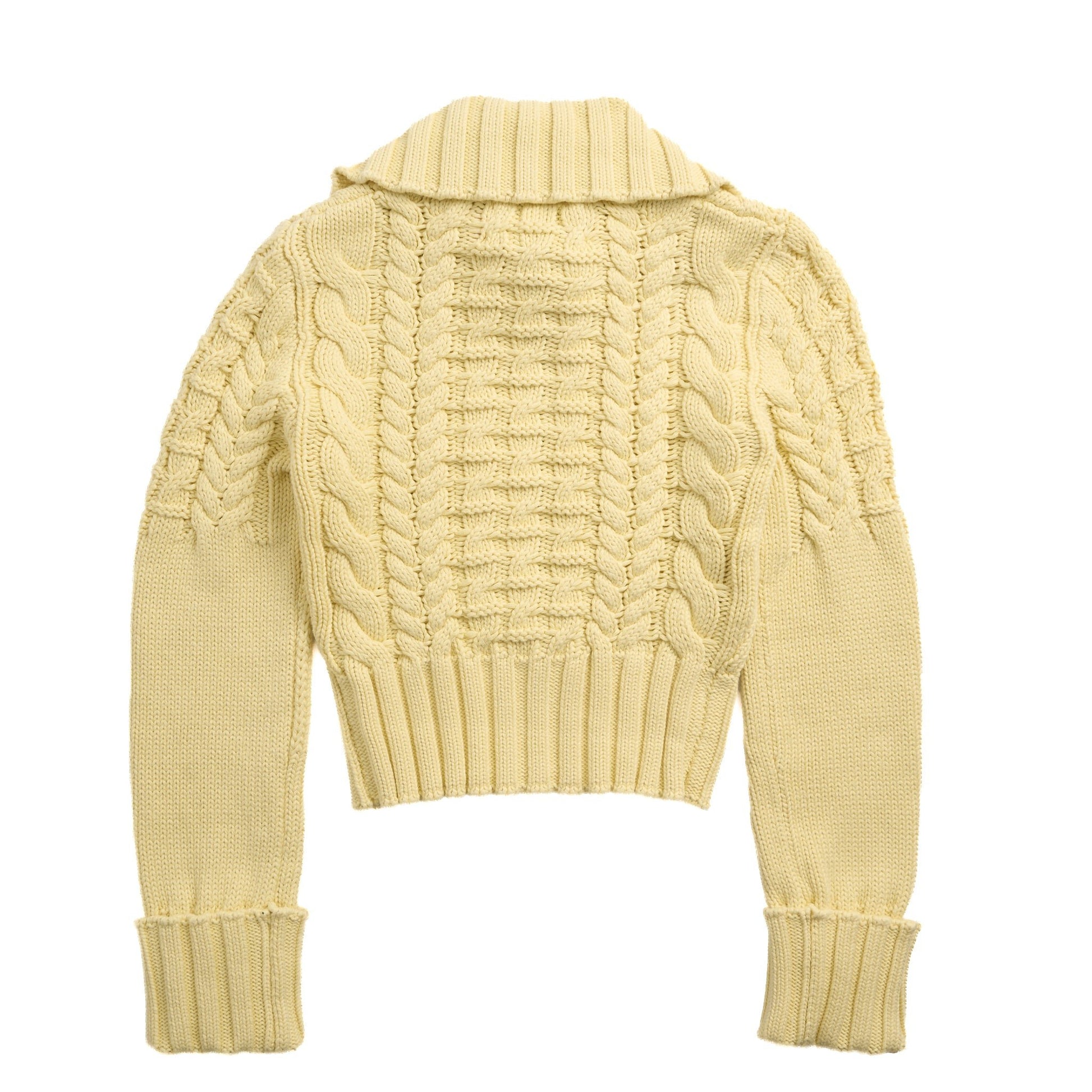 House of Sunny Womens Rolled Cuff Peggy Cardigan Butter