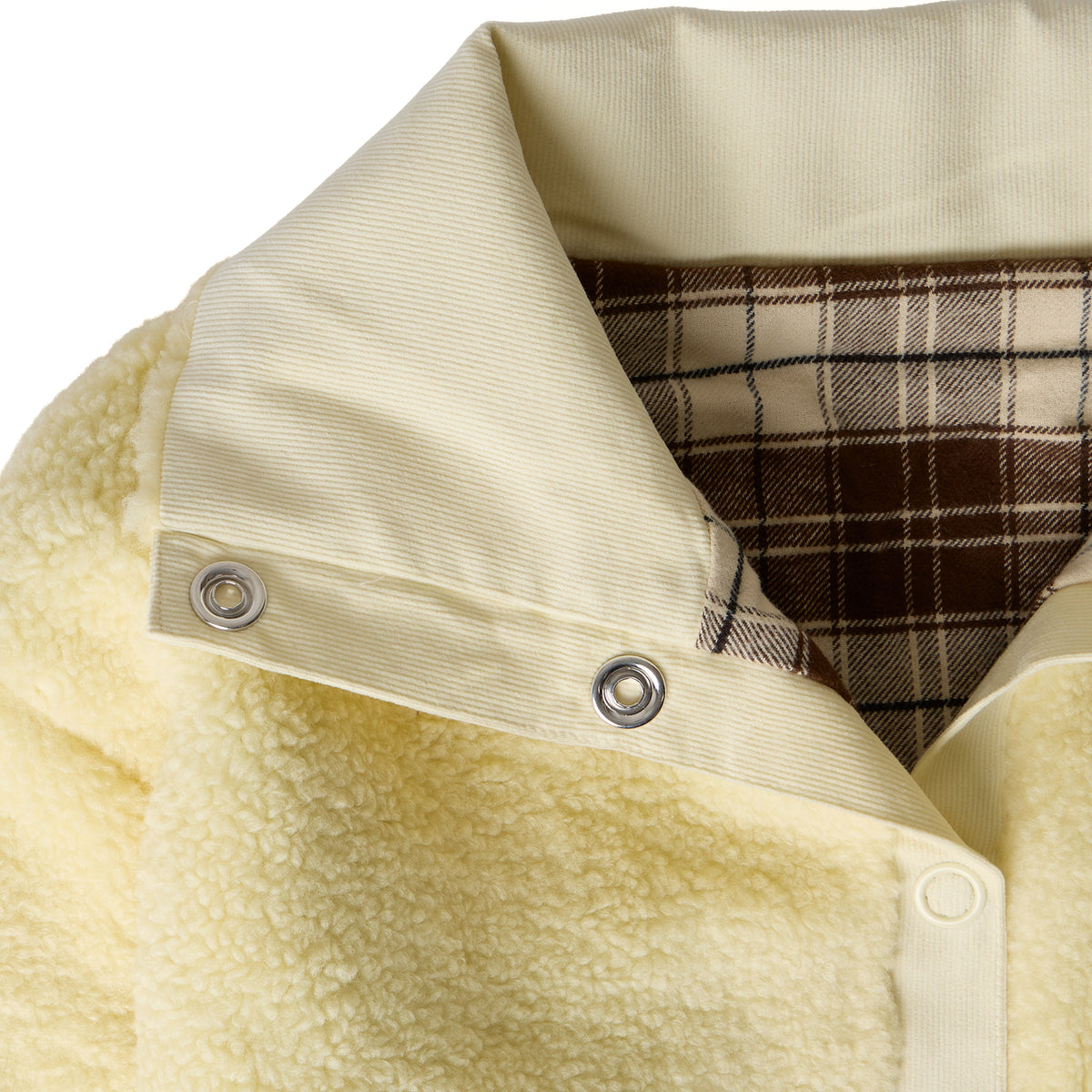 House of Sunny Womens Teddy Pullover Butter