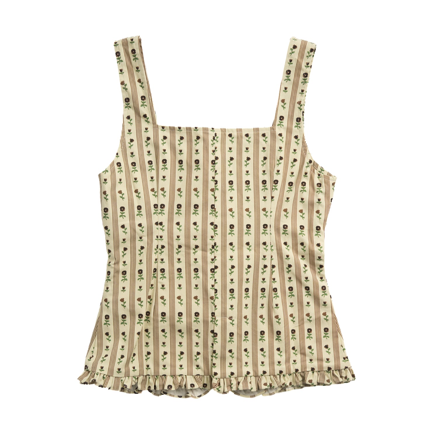 House of Sunny Womens Vintage Rose Top Oat
