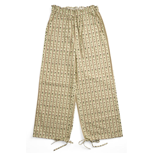 House of Sunny Womens Vintage Rose Trouser Oat