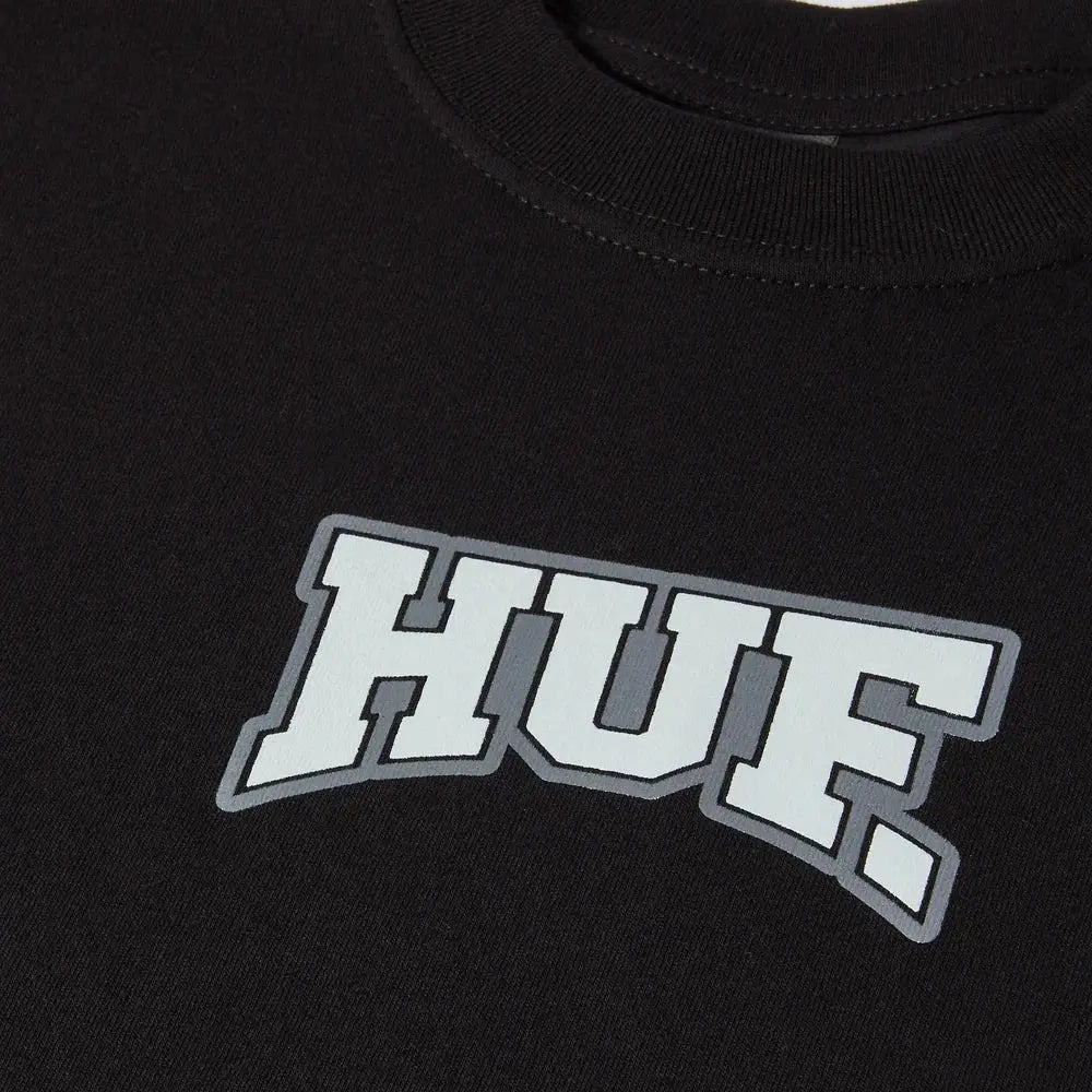 Huf Womens Home Team S/S Tee Black