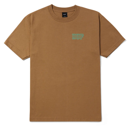 Huf Womens Set H S/S Tee Camel