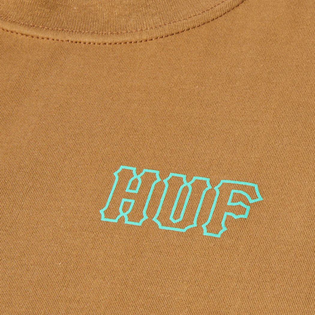 Huf Womens Set H S/S Tee Camel