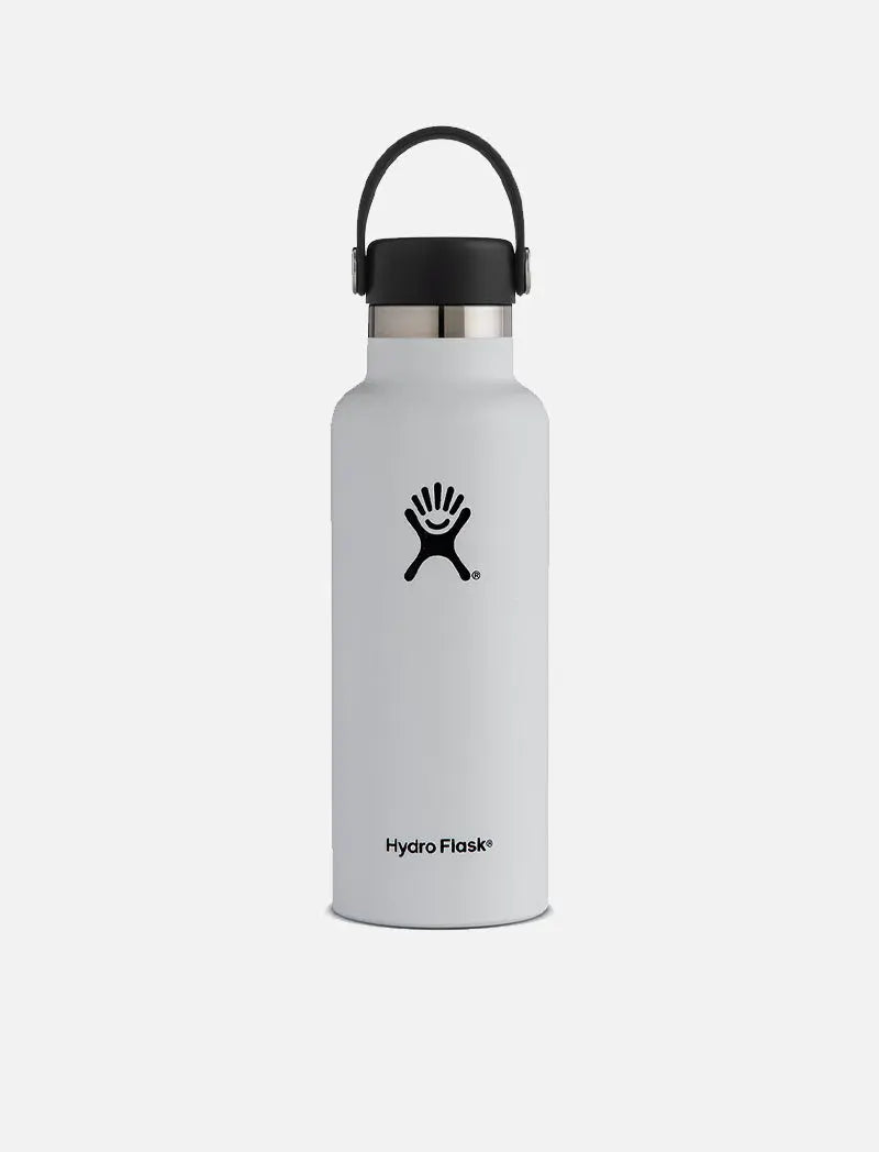 Hydro Flask 18oz Standard Mouth Bottle White Hydro Flask