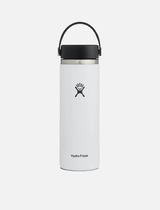 Hydro Flask 20oz Wide Mouth Bottle White Hydro Flask