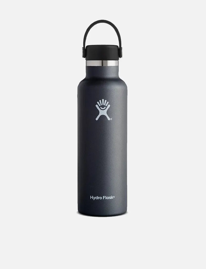 Hydro Flask 21oz Standard Mouth Bottle Black - pam pam