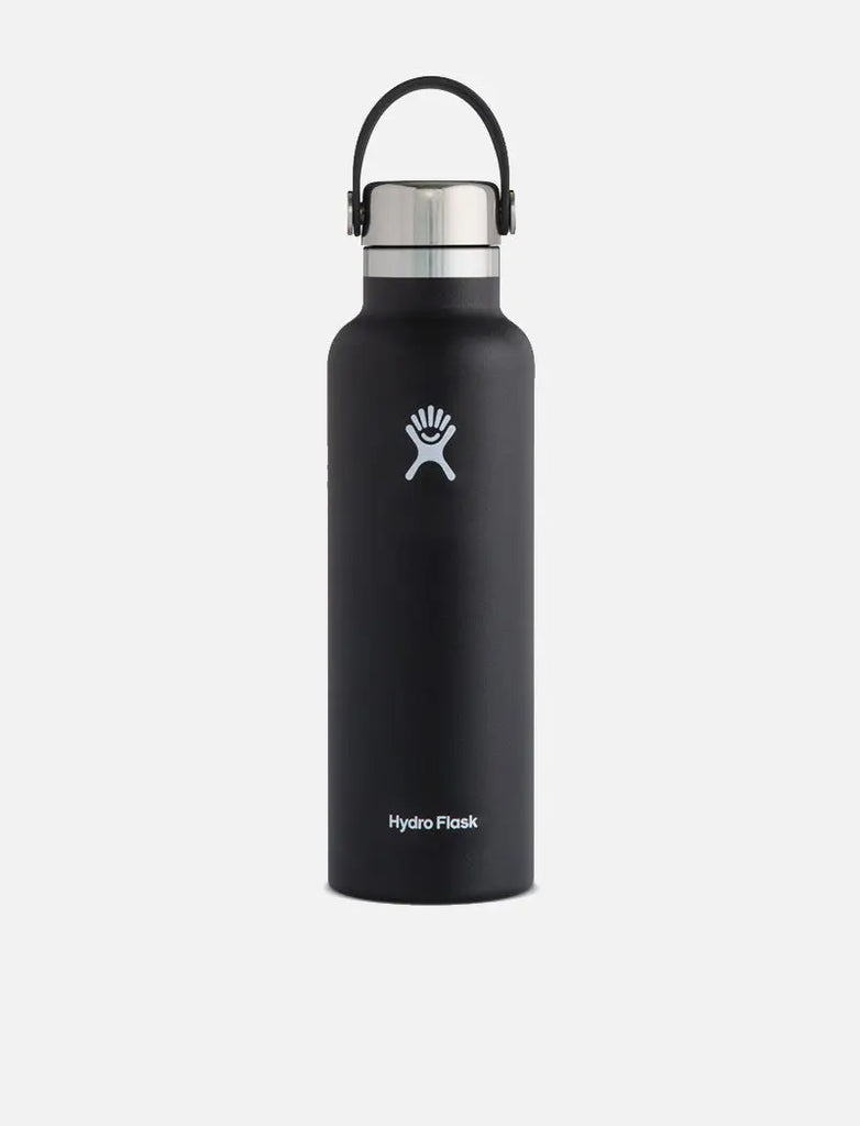 Hydro Flask 21oz Standard Mouth Stainless Steel Cap Black Hydro Flask