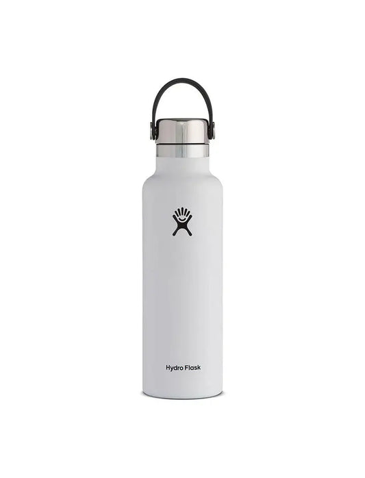 Hydro Flask 21oz Standard Mouth Stainless Steel Cap White Hydro Flask