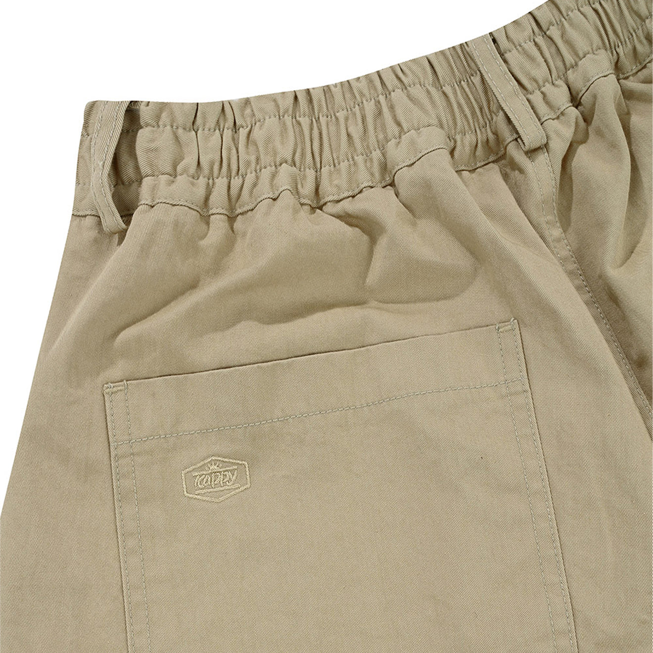 Kappy Fatigue CN Half Pants Beige - pam pam 