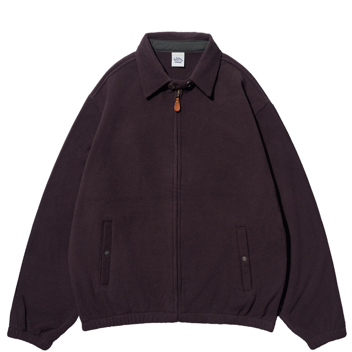 Kappy Fleece Bomber Jacket Brown