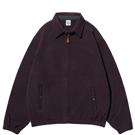 Kappy Fleece Bomber Jacket Brown
