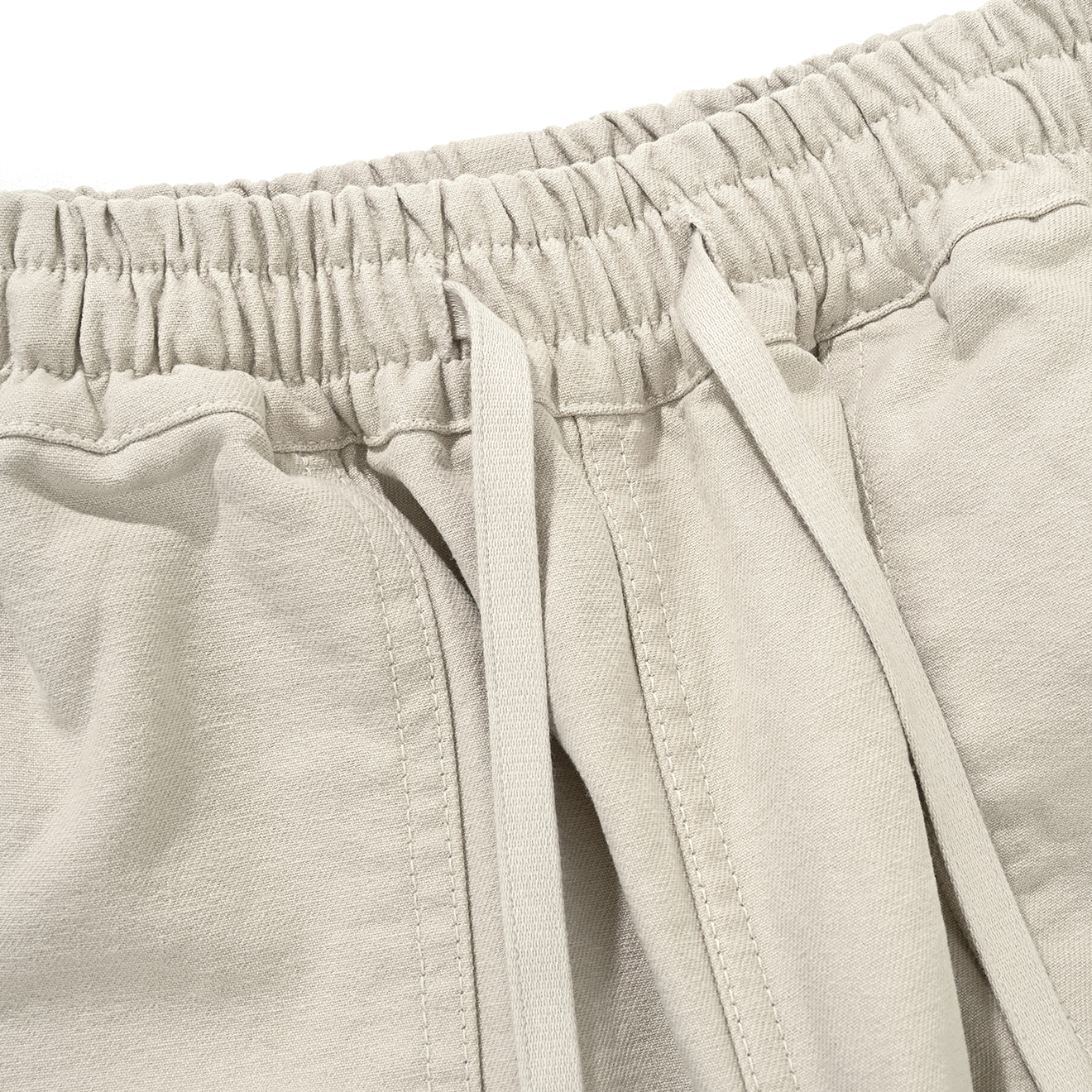 Kappy Heavy Cotton Fatigue Pants Cream