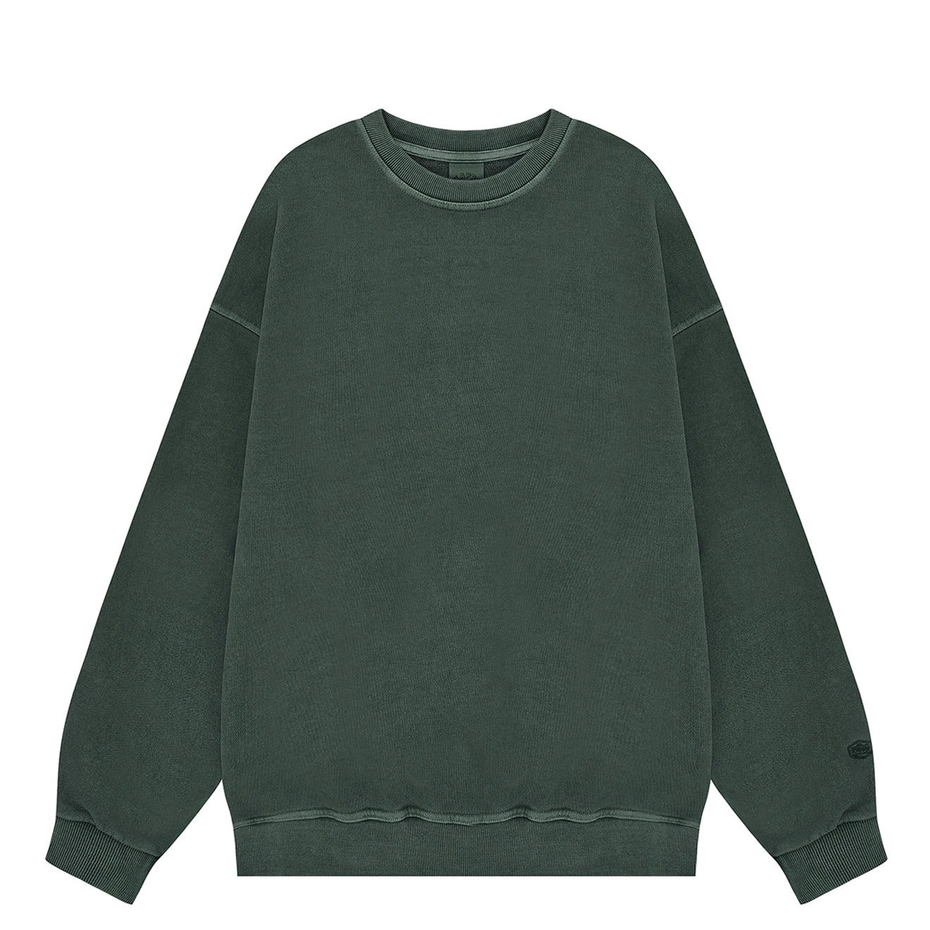 Kappy Pigment Sweat Shirt Deep Green - pam pam 