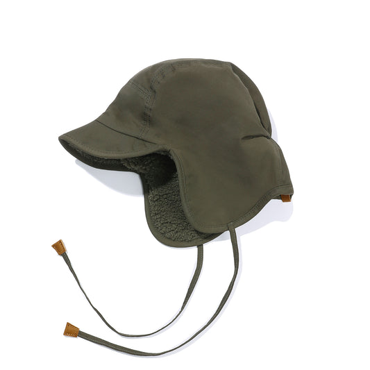 Kappy Reversible Trooper Hat Khaki - pam pam