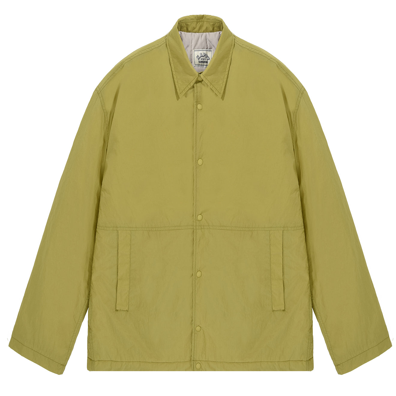 Kappy Ripstop Padding Shirt Jacket Lime