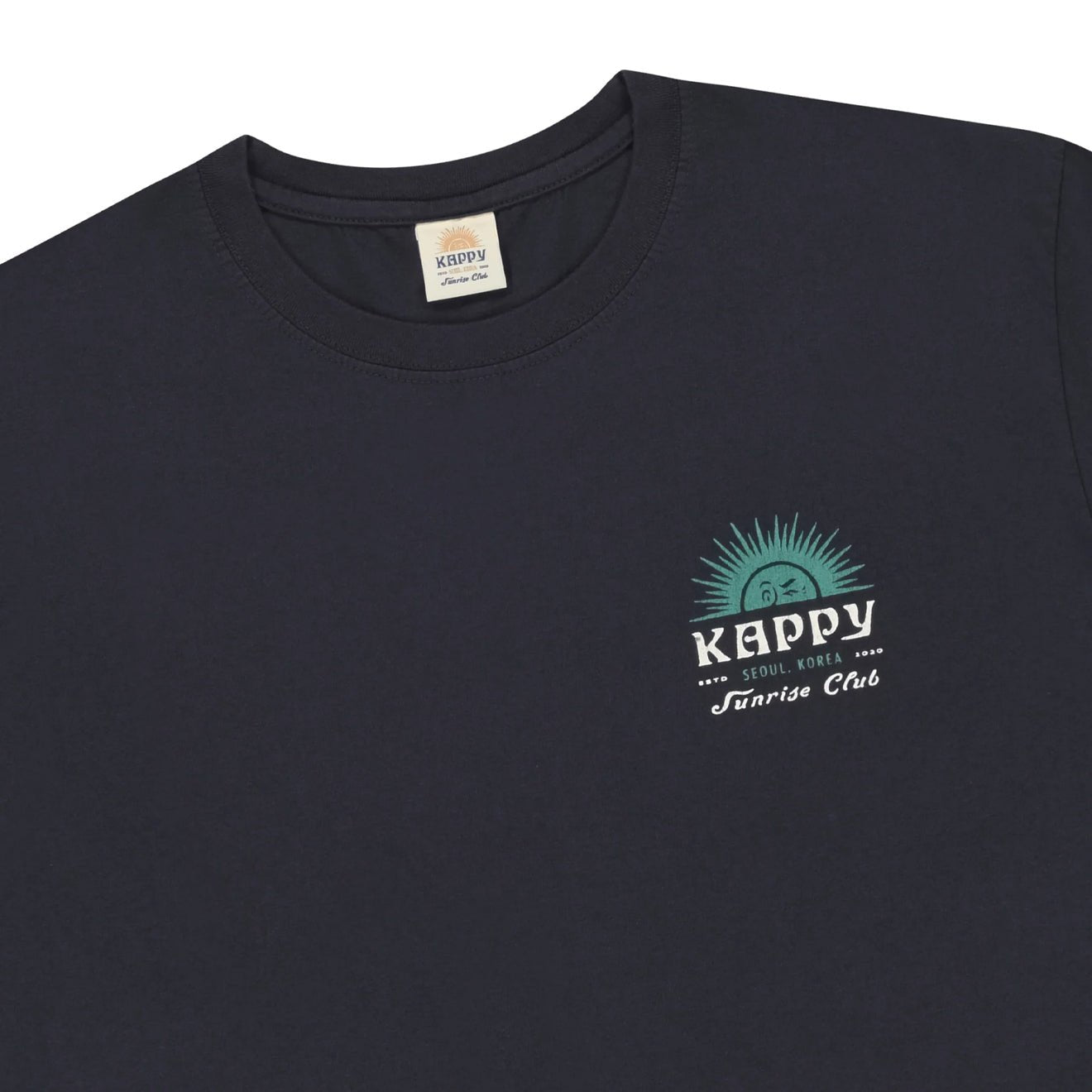 Kappy Sunny Wink Half T-Shirt
 Vintage Navy - pam pam 