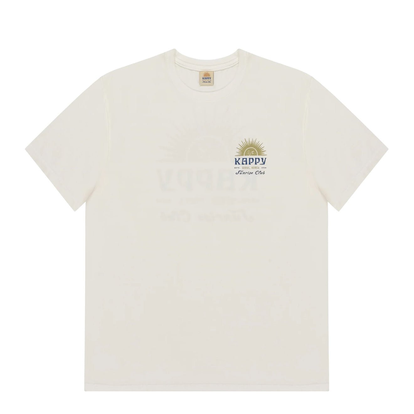 Kappy Sunny Wink Half T-Shirt
 White - pam pam 