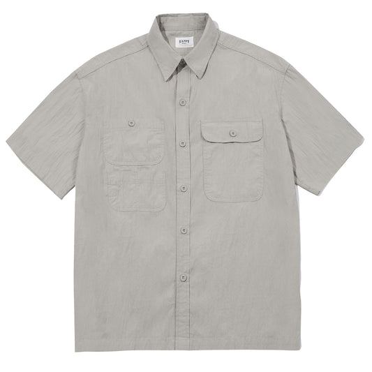 Kappy Sunrise Utility Half Shirt Greige