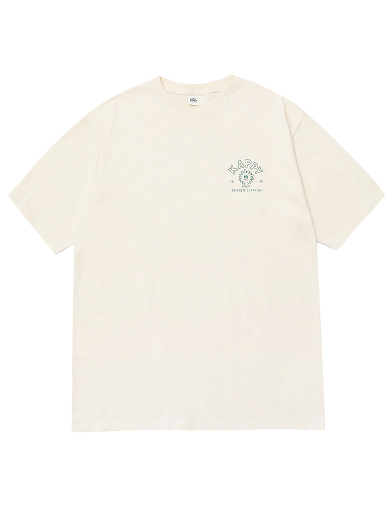 Kappy Sunshine T-Shirt Cream