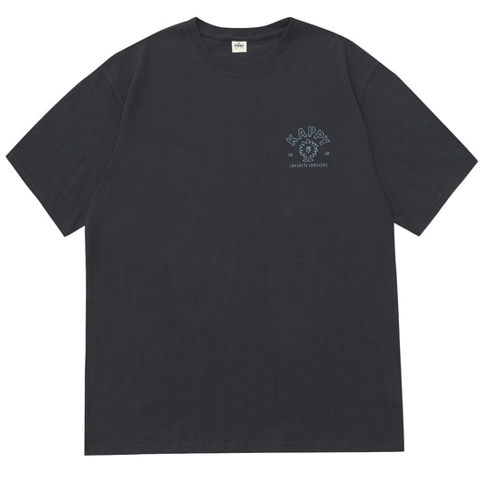 Kappy Sunshine T-Shirt Dark Grey