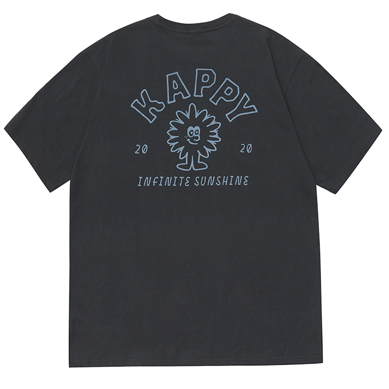 Kappy Sunshine T-Shirt Dark Grey