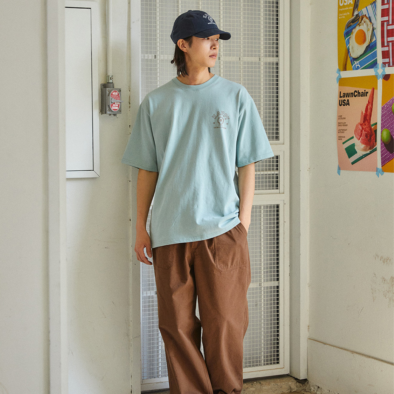 Kappy Sunshine T-Shirt Mint - pam pam 