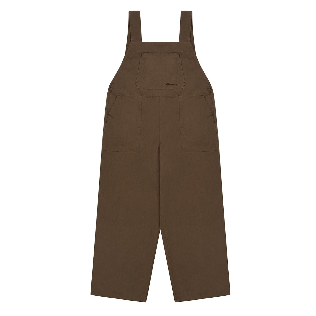 Kappy Womens Back Button CN Overall Brown - pam pam 