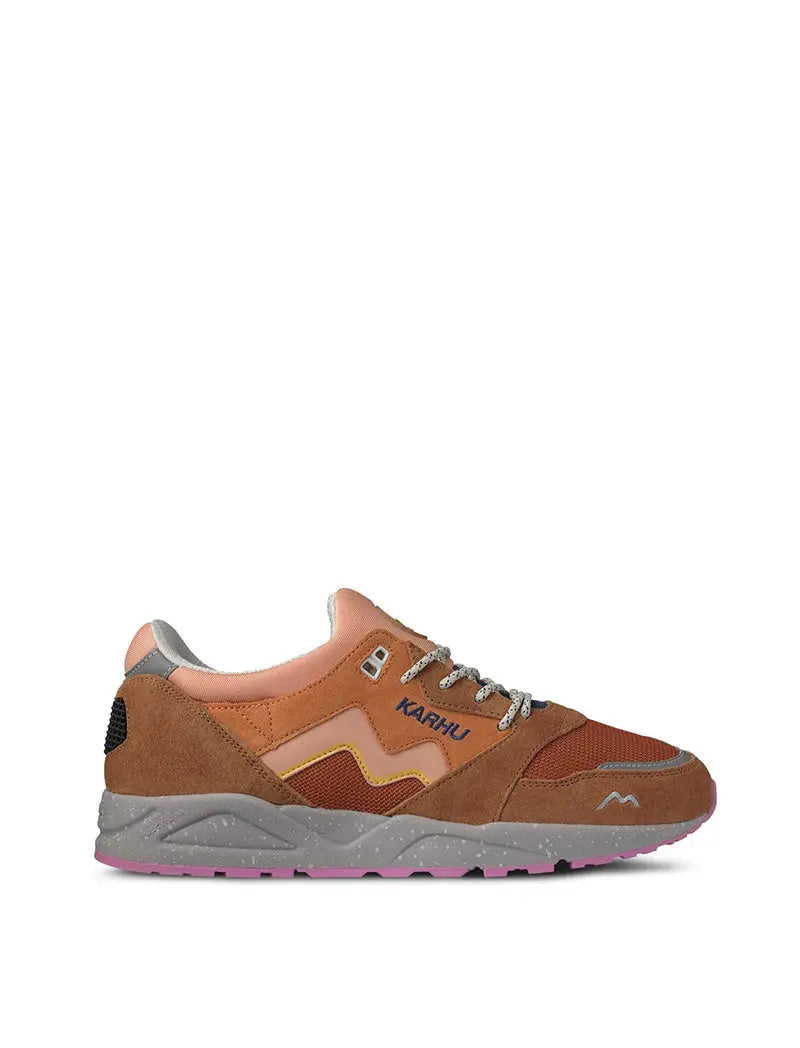 Karhu Womens Aria 95 Trainers Brown Sugar / Almost Apricot Karhu