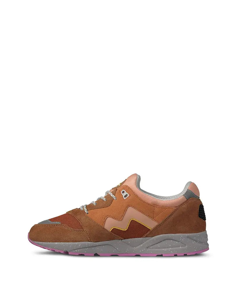 Karhu Womens Aria 95 Trainers Brown Sugar / Almost Apricot Karhu