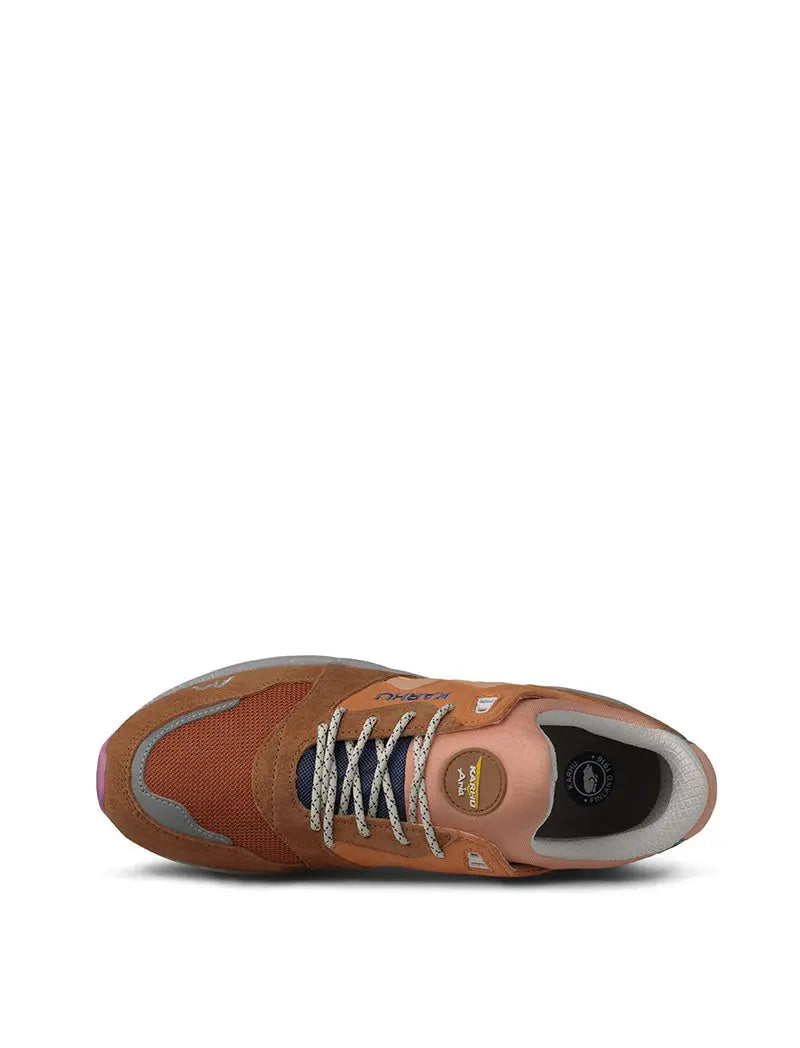 Karhu Womens Aria 95 Trainers Brown Sugar / Almost Apricot Karhu