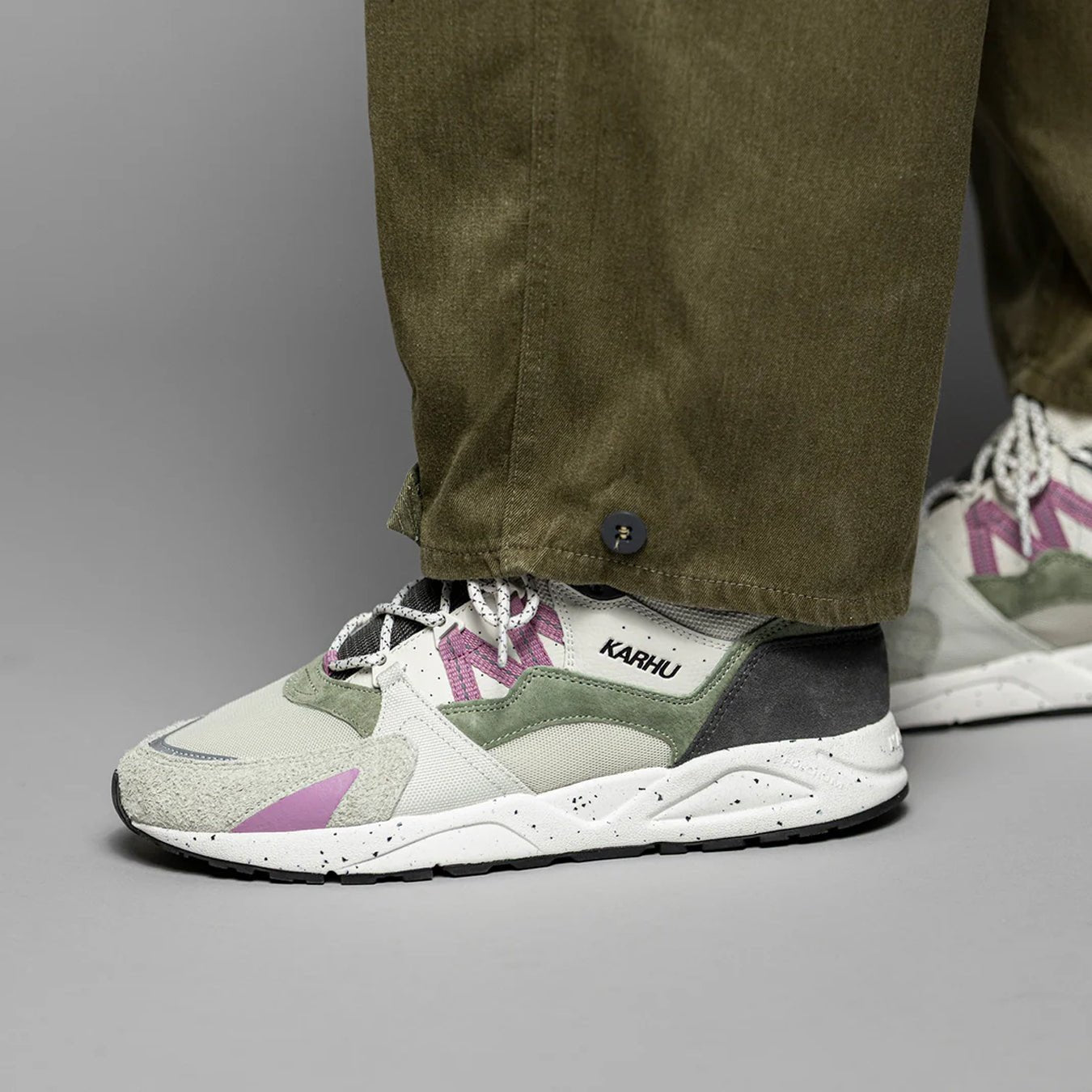 Karhu Womens Fusion 2.0 Dark Gull Gray / Lillas