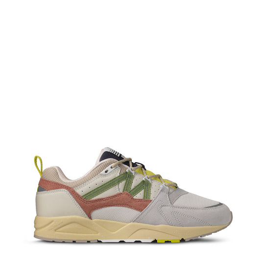 Karhu Womens Fusion 2.0 Trainers Lily White / Piquant Green