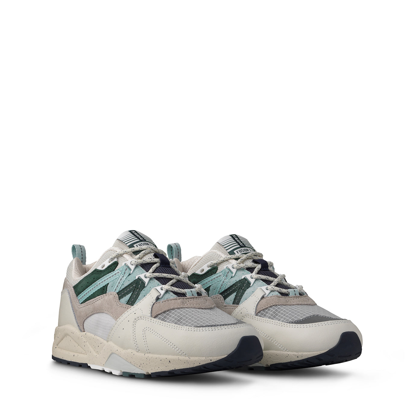 Karhu Womens Fusion 2.0 Trainers Lily White / Surf Spray