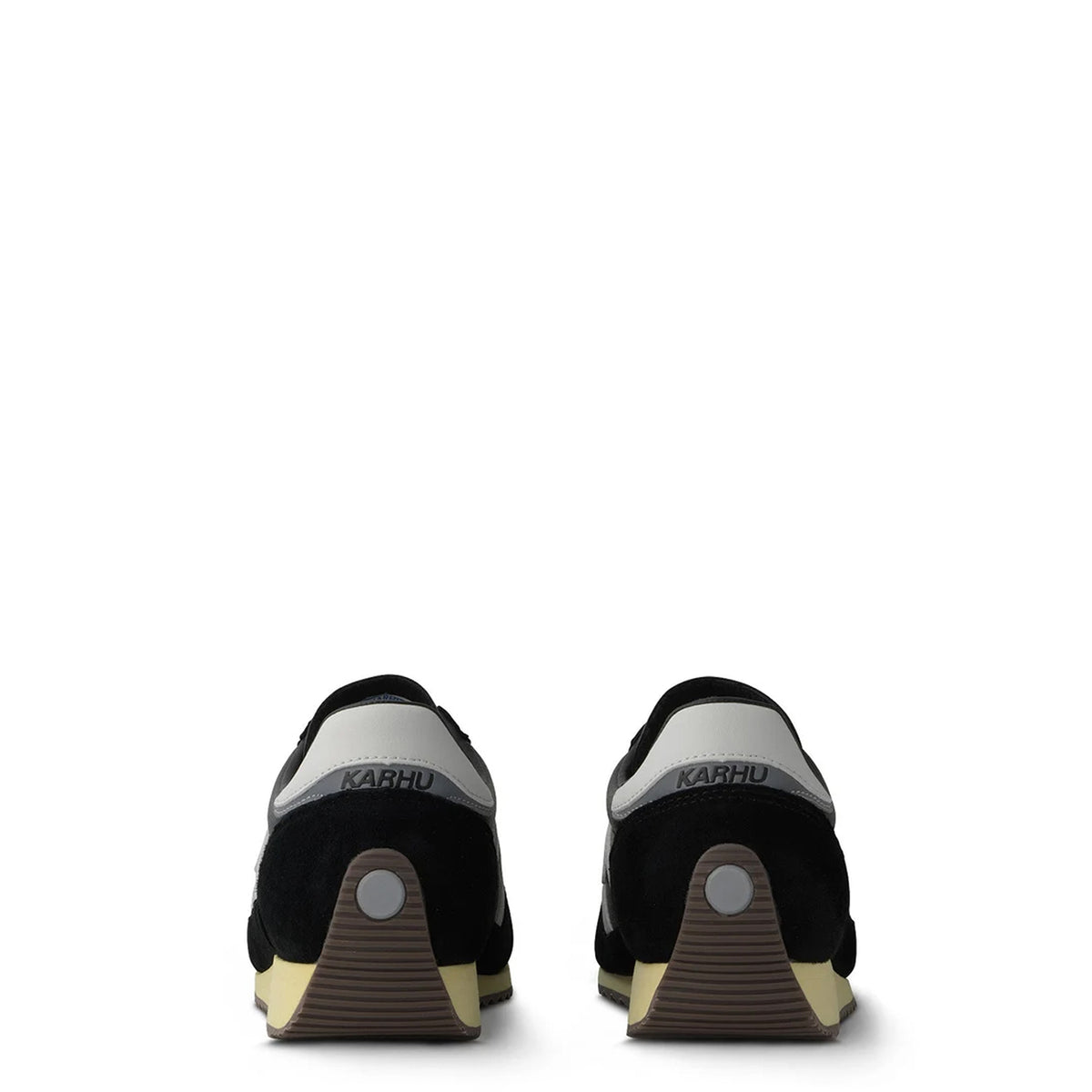 Karhu Womens Mestari Trainer Jet Black / Blanc De Blanc