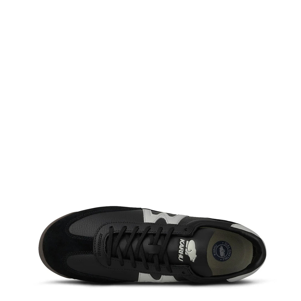 Karhu Womens Mestari Trainer Jet Black / Blanc De Blanc