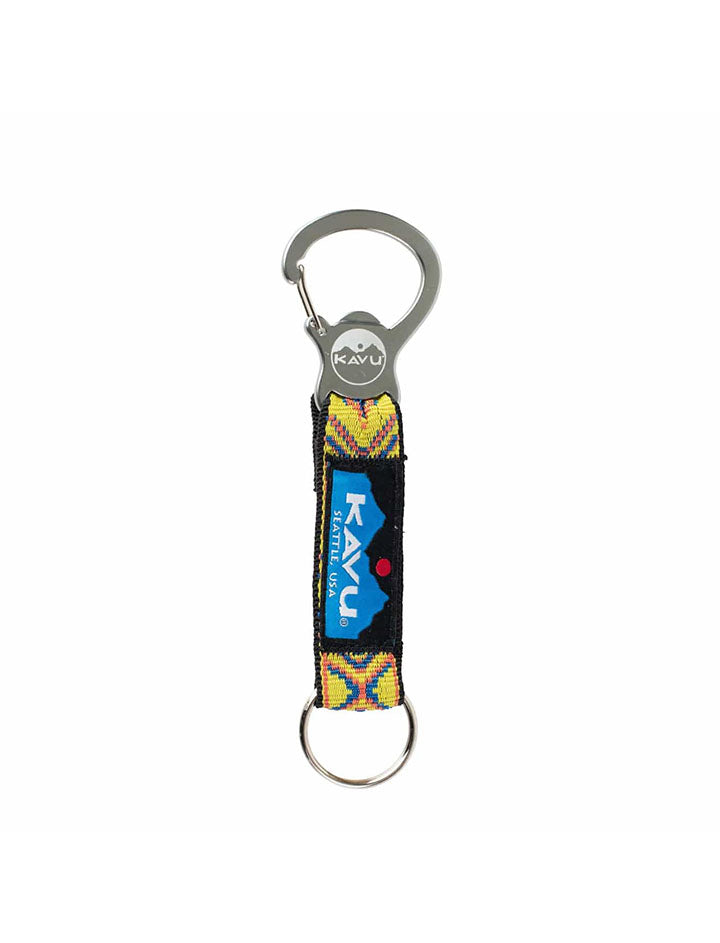 Kavu CrackItOpen Bottle Opener Yellow Geo Kavu