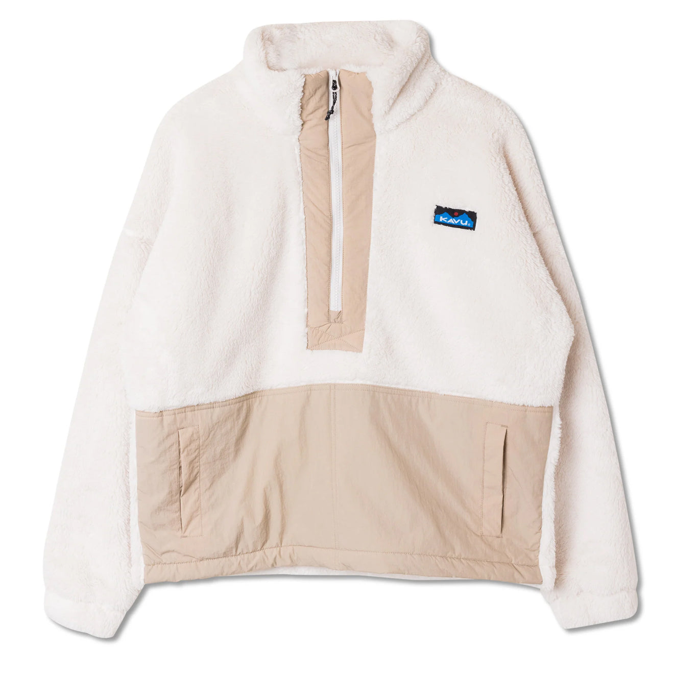 Kavu Womens Rockhaven Fleece Chalk - pam pam 