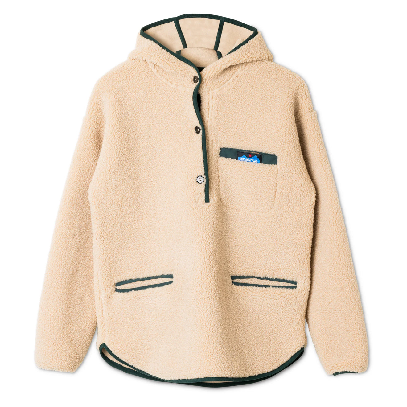Kavu Womens Roselake Fleece Natural - pam pam 
