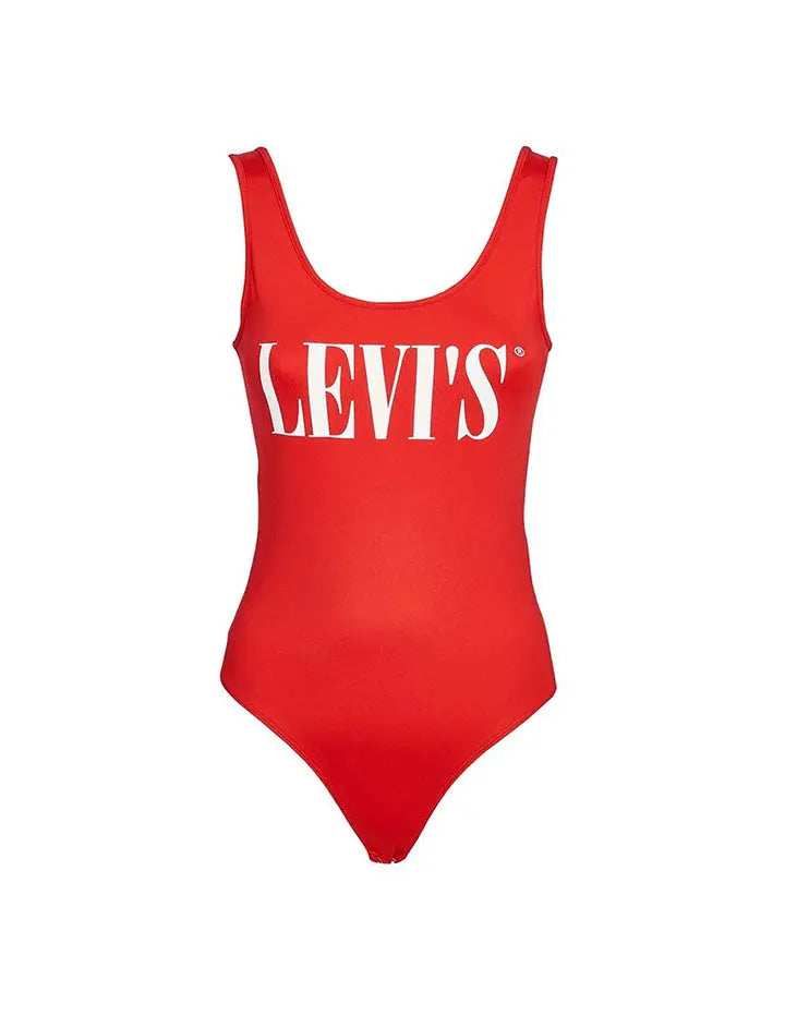 Levis Graphic Body Suit Chinese Red Levis