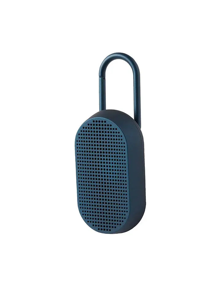 Lexon MINO T Bluetooth Speaker with Carabiner Dark Blue Lexon