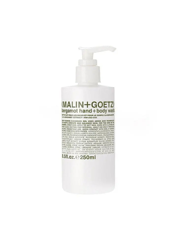 Malin + Goetz Bergamot Hand and Bodywash 250ml Malin + Goetz