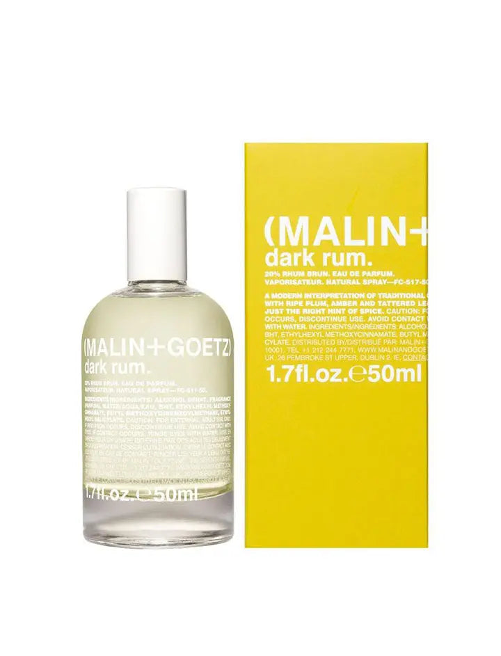 Malin + Goetz Dark Rum Eau De Parfum 50ml Malin + Goetz