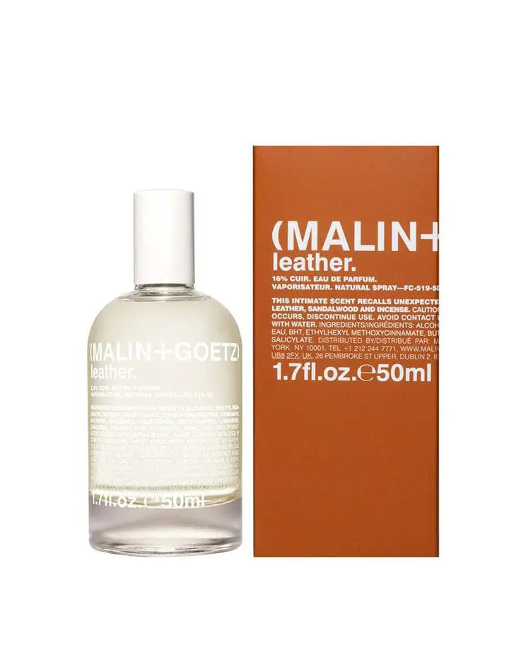 Malin + Goetz Leather Eau De Parfum 50ml Malin + Goetz