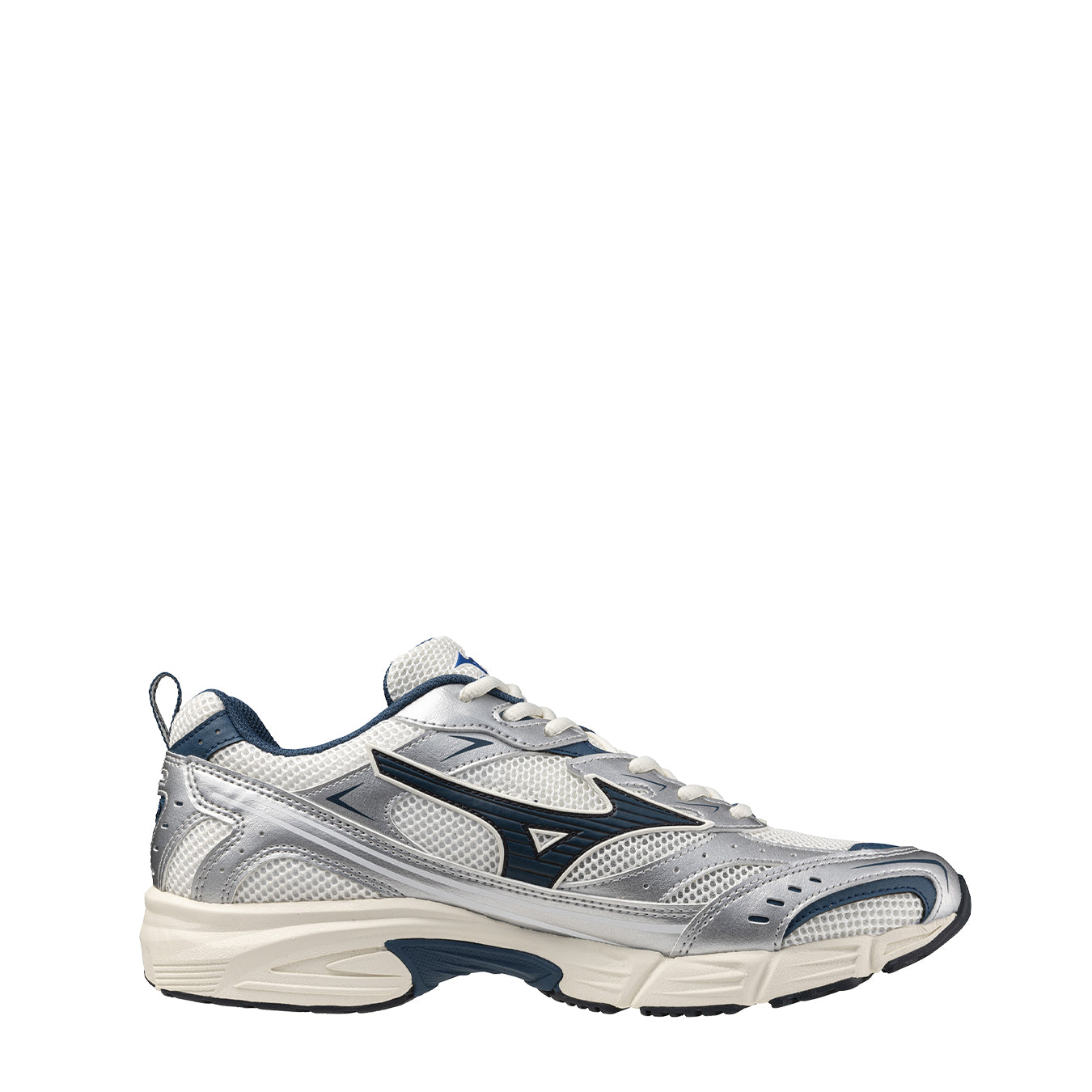 Mizuno Womens MXR Trainer Snow White / Majolica Blue / Silver