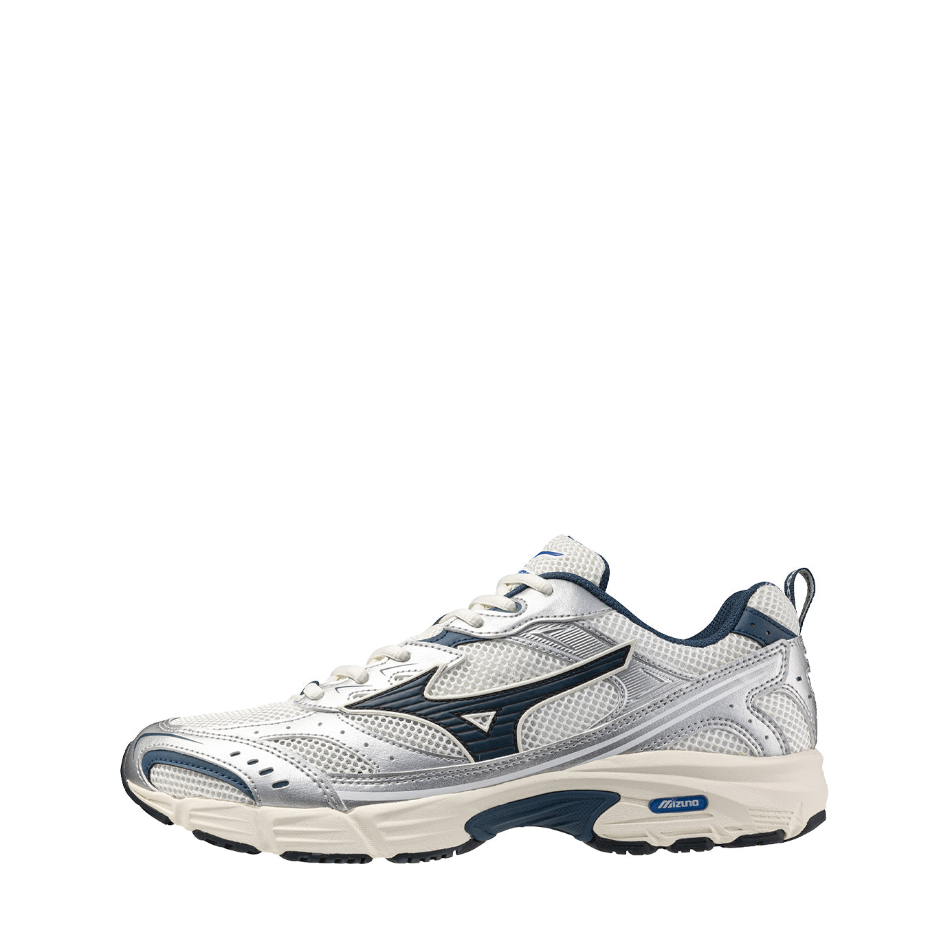 Mizuno Womens MXR Trainer Snow White / Majolica Blue / Silver