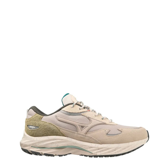 Mizuno Womens Wave Rider B Silver Cloud / White Sand / Cedar