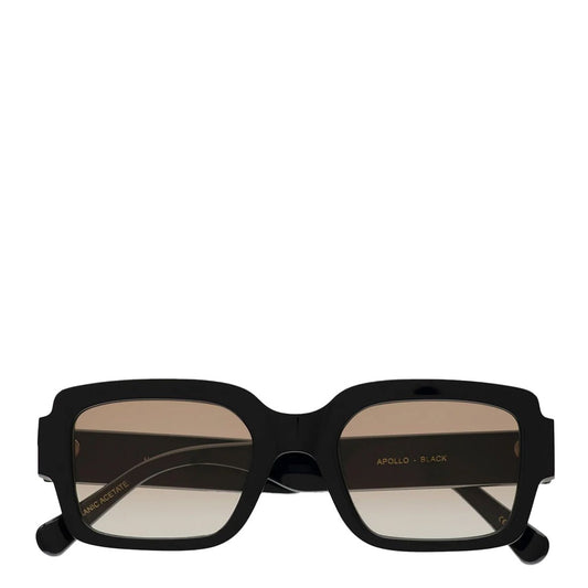 Monokel Eyewear Apollo Sunglasses Black / Brown Gradient Lens