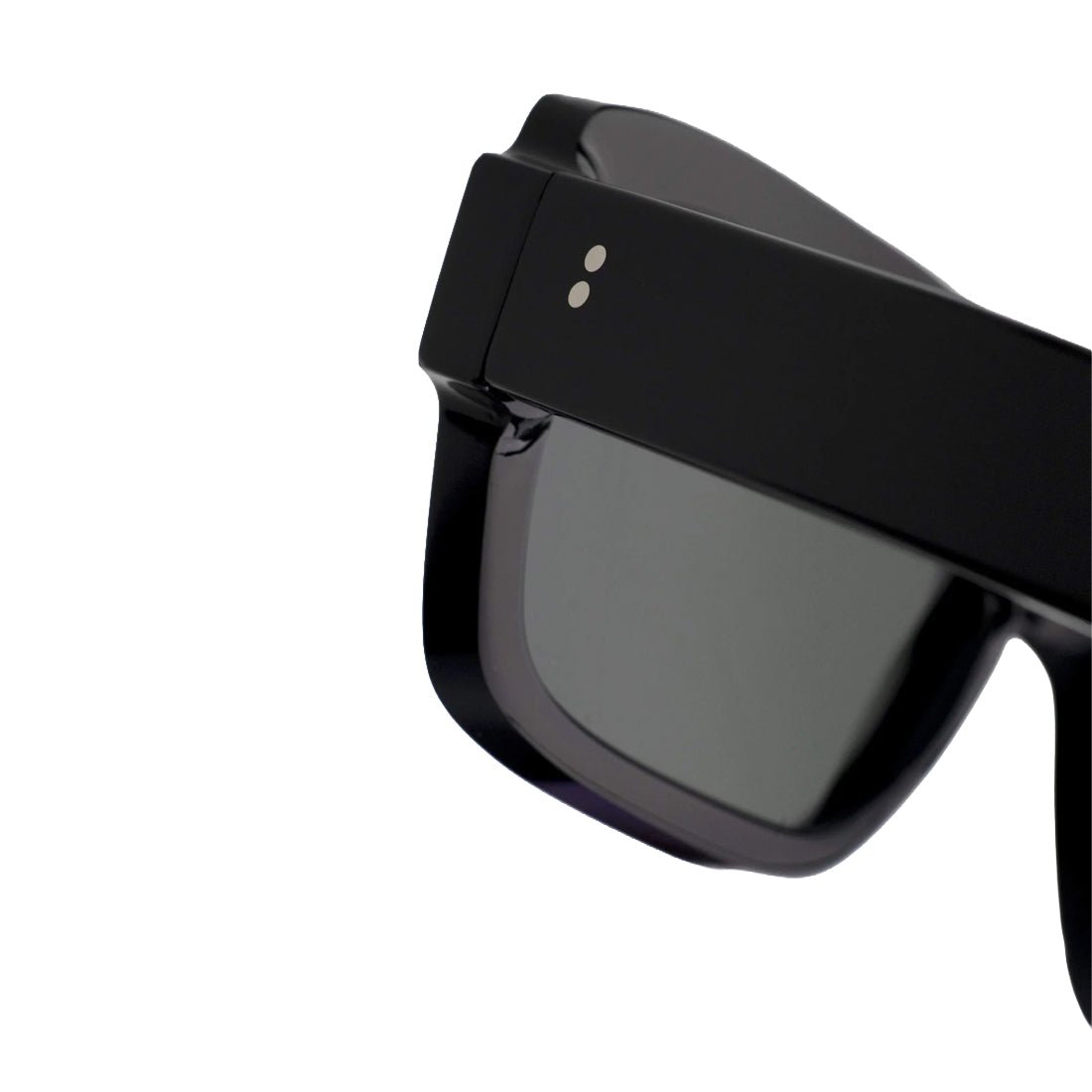 Monokel Eyewear Apollo Sunglasses Black / Green Lens