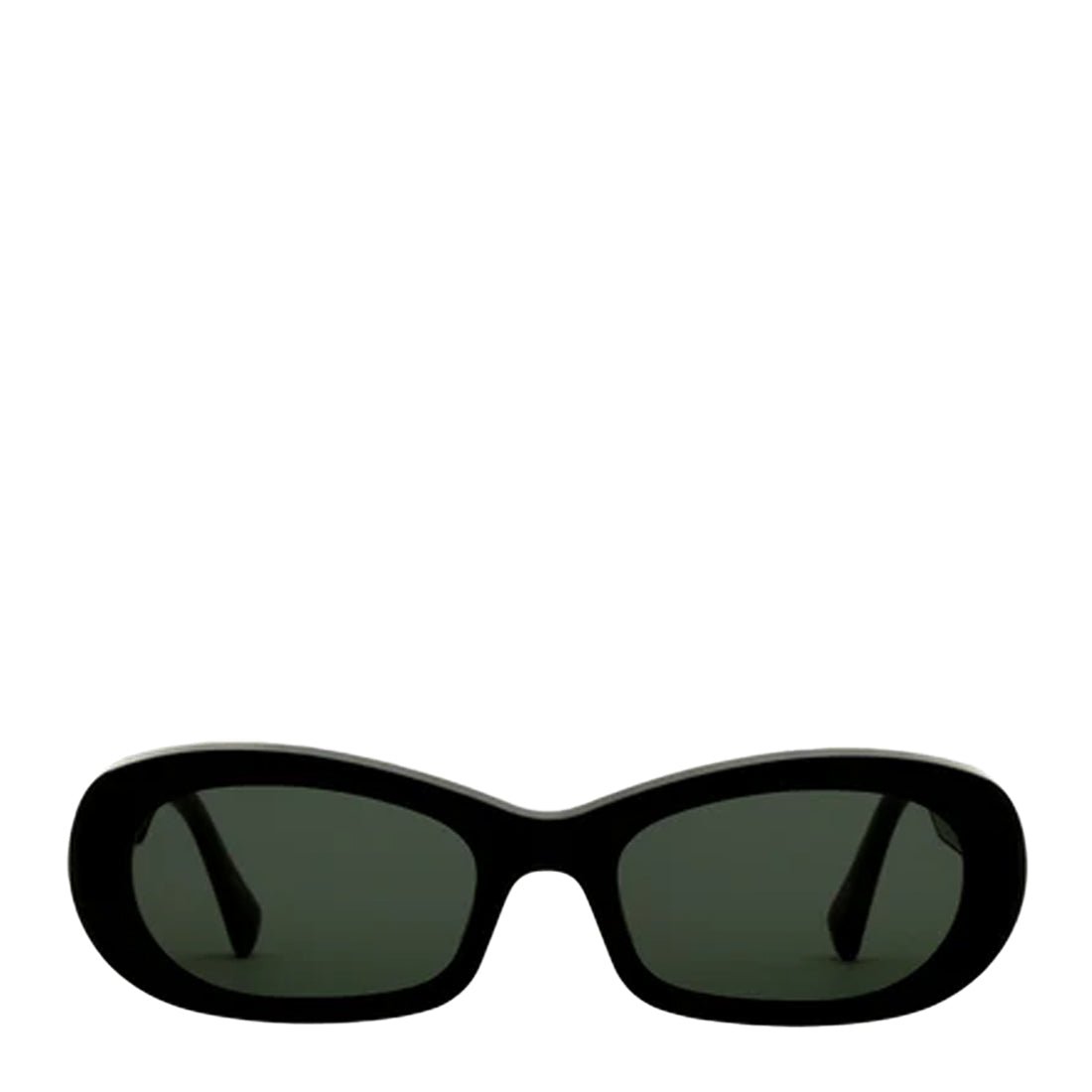 Monokel Eyewear Belle Sunglasses Black / Green Lens