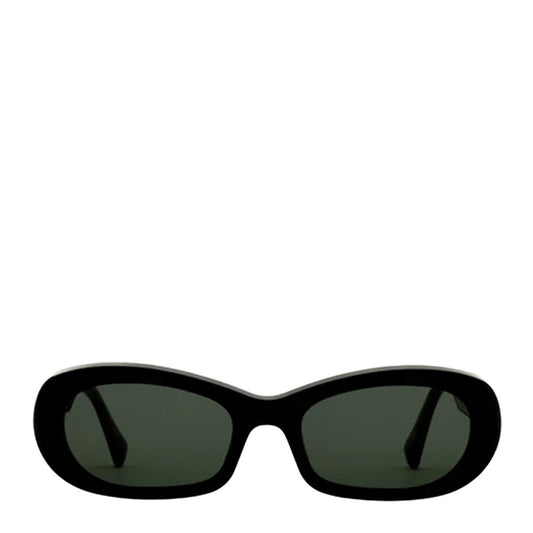 Monokel Eyewear Belle Sunglasses Black / Green Lens